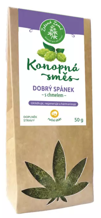 Konopná směs Dobrý spánek 50 g Zelená Země 